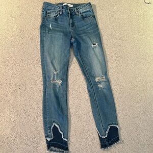 Women’s Hidden Skinny Blue Jeans Size 26